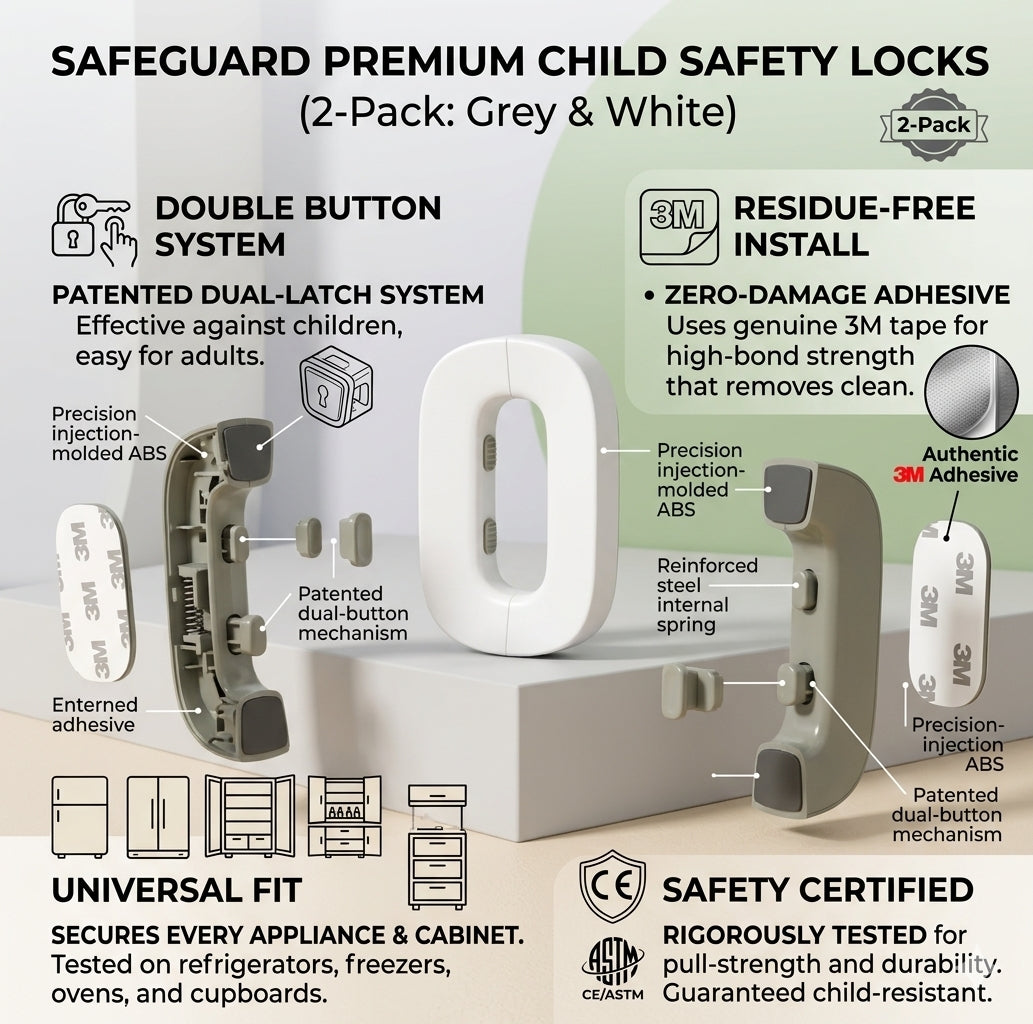 MULTIFUNCTIONAL FRIDGE LOCK